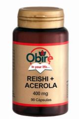 Comprar OBIRE REISHI (MICELIUM&ACEROLA) 400 mg 90 Cápsulas Por 11,70€