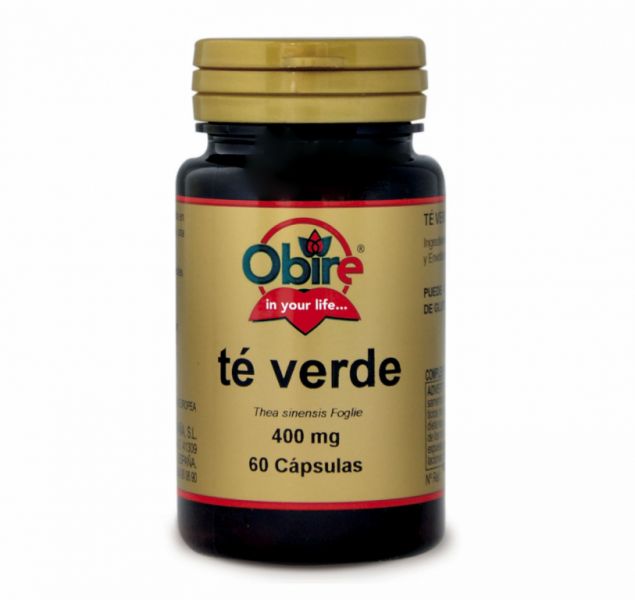 CHÁ VERDE 400mg 60 Cápsulas - OBIRE