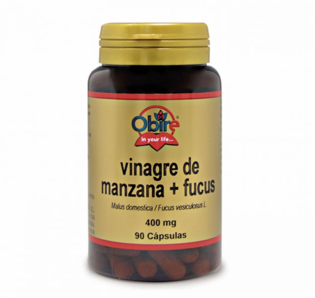 VINAGRE DE MAÇÃ + FUCUS 400 mg 90 Cápsulas