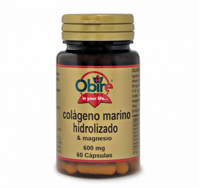 Colágeno Hidrolisado + Magnésio 600 mg 60 Cápsulas