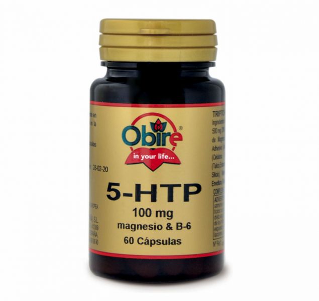 TRIPTOFÀ 5 HTP 100 mg + MAGNESI + B6 60 Caps