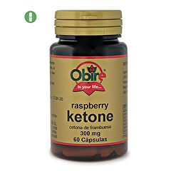 Acheter OBIRE Cétones de framboise 300 mg 60 Caps Par 14,30€