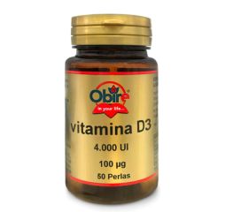 Acheter OBIRE VITAMINE D3 100 mcg (4000 UI) 50 Perles Par 6,55€