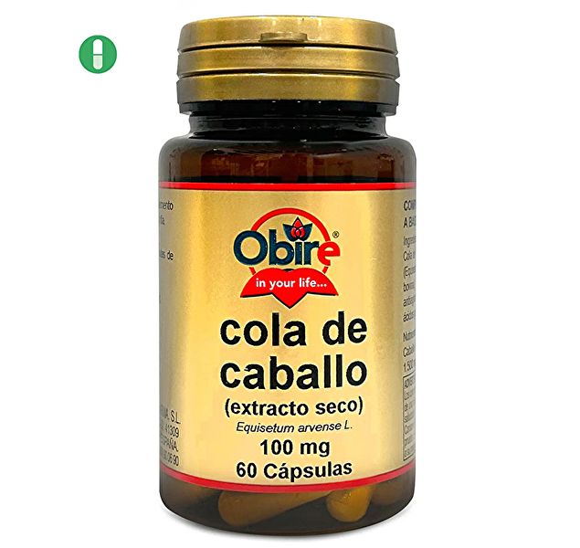 Extrato Seco de Cavalinha 60 Cápsulas - OBIRE