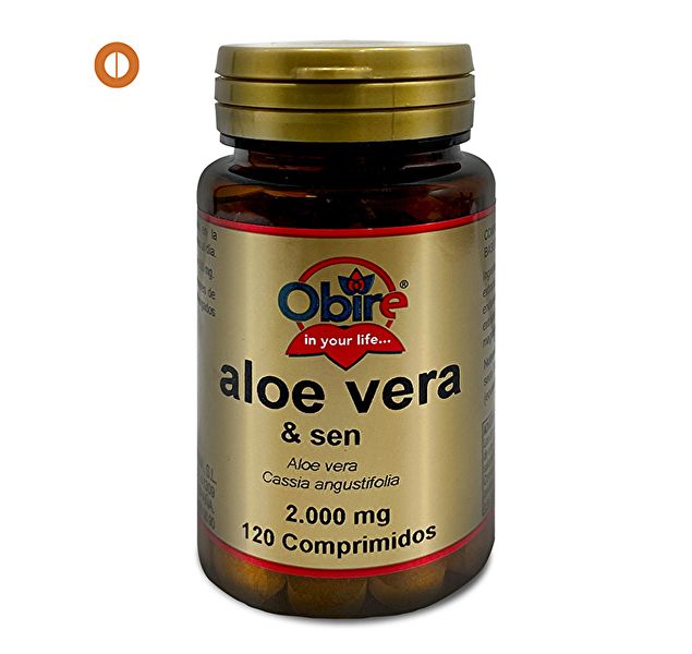 ALOE VERA COM SEN 120 comp - OBIRE