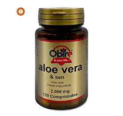 Comprar OBIRE ALOE VERA AMB SEN 120 comp Per 16,40€