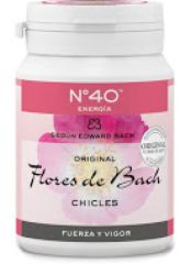 Comprar LEMONPHARM CHICLES BACH ENERGIA FUERZA VIGOR N40 60 gr Por 6,95€