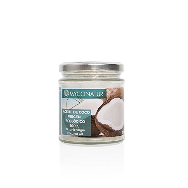 Óleo de coco virgem orgânico 200g - MYCONATUR