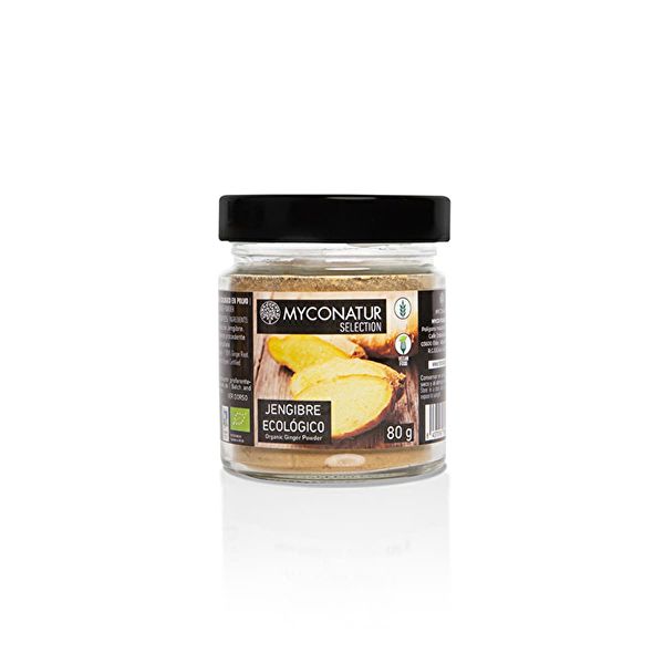 Gengibre em pó orgânico 80 g - MYCONATUR