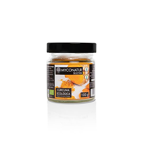 Organic turmeric powder 100 g - MYCONATUR