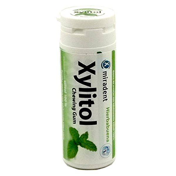 Chewing-gum Xylitol Saveur Menthe Poivrée 30 Unités 30 gr