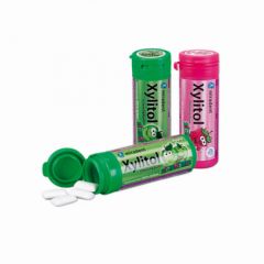 Buy MIRADENT Xylitol Apple Flavor Chewing Gum Jar 30 Units By 3,15€