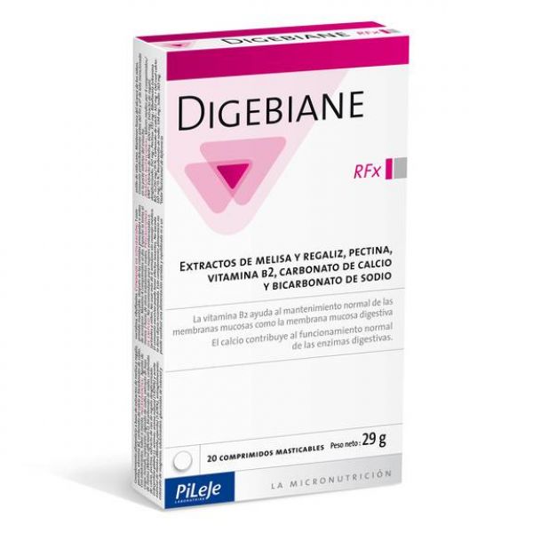 Digebiane RFX 20 Comprimés à Croquer - PILEJE