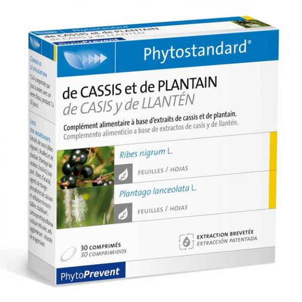 Phytostandard Blackcurrant Banana 30 comprimidos