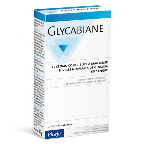 Glicabiano 595 mg 60 cápsulas - PILEJE