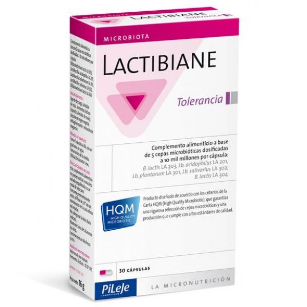 Lactibiane Tolerance 560 mg 30 Cápsulas - PILEJE