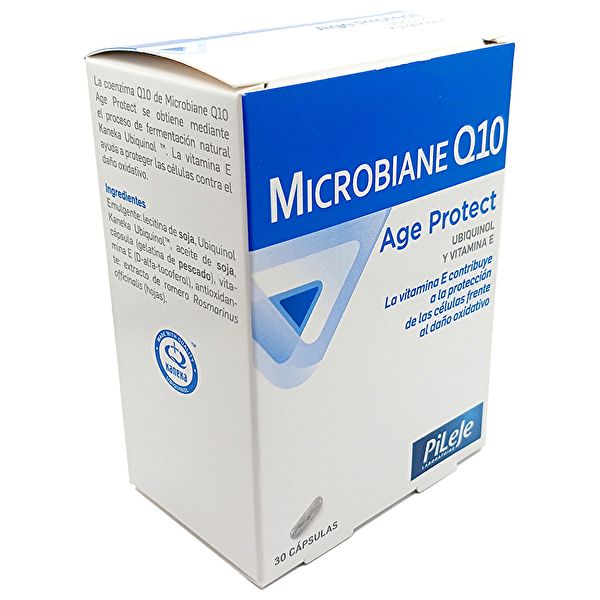 Microbiane Q10 Age Protect 30 Cápsulas - PILEJE