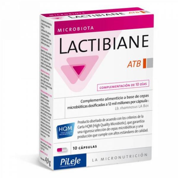 Lactibiane ATB 10 Cápsulas - PILEJE