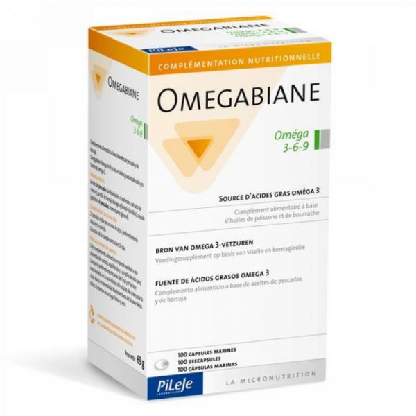 Omegabiane 3-6-9 100 Cápsulas - PILEJE