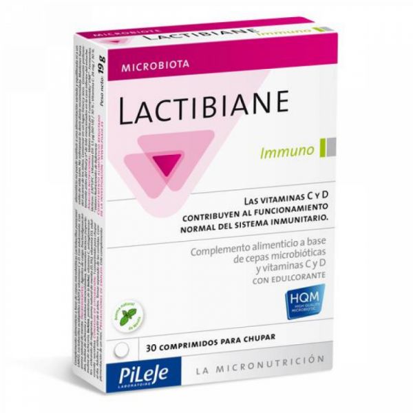 Lactibiane Immuno 30 Comprimits per xuclar