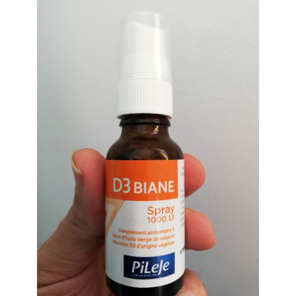 D3 Biane Spray 20 ml - PILEJE Img 3