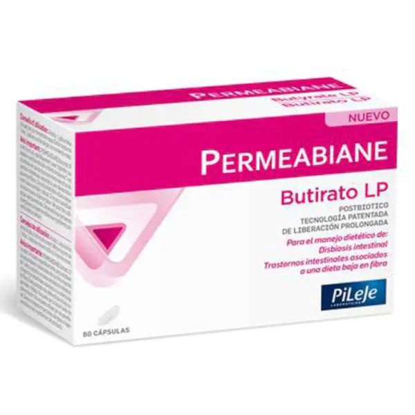 Permeabiane Butirat LP 60 Càpsules - PILEJE