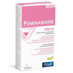 Buy PILEJE Feminabiane Iron 60 Capsules By 19,50€