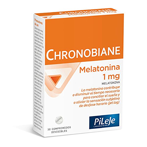 Chronobiane 1 mg Melatonin 30 Tablets - PILEJE