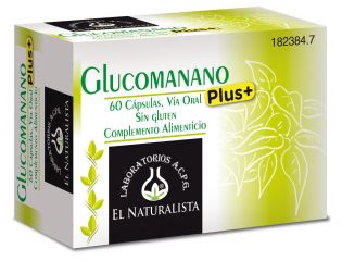 Comprar EL NATURALISTA Glucomanano Plus 60 Càpsules Per 14,61€