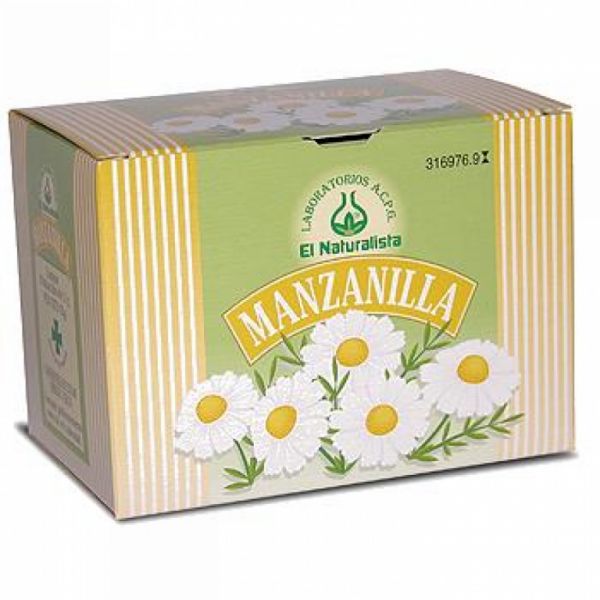 Camomille 20 Sachets Infusion - EL NATURALISTA