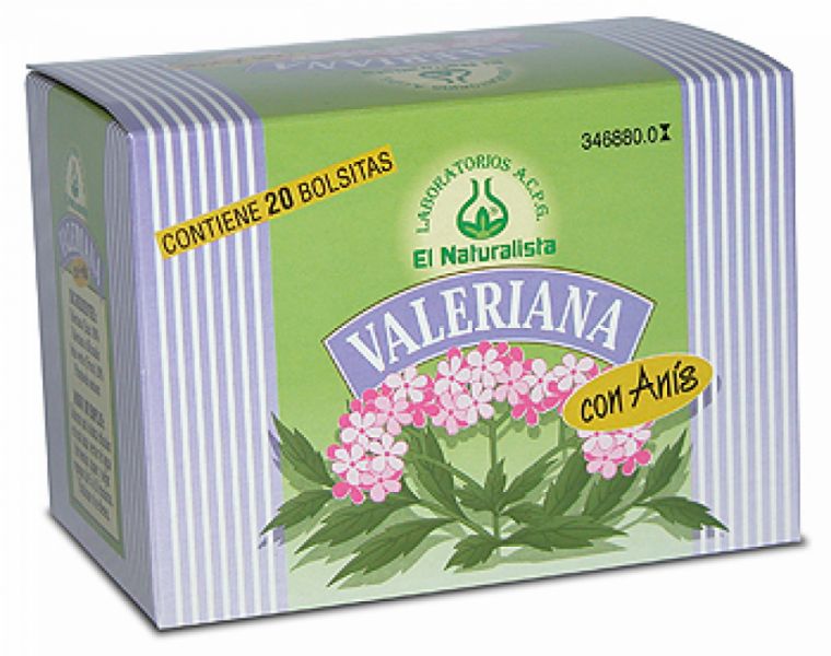 Valeriaan met Ans 20 infuuszakjes - EL NATURALISTA