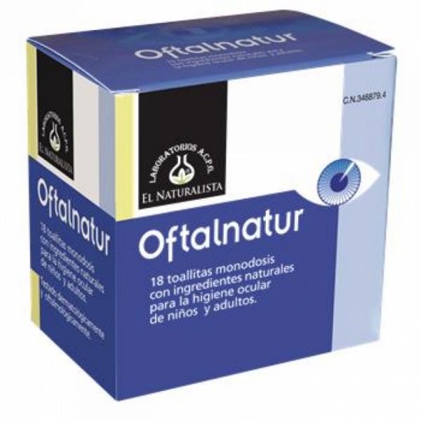 Oftalnatur Eye Wipes 15 toalhetes - EL NATURALISTA