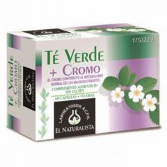 Comprar EL NATURALISTA Chá Verde e Cromo 60 Cápsulas Por 14,77€