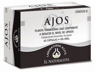 Buy EL NATURALISTA Garlic 60 Capsules By 14,14€