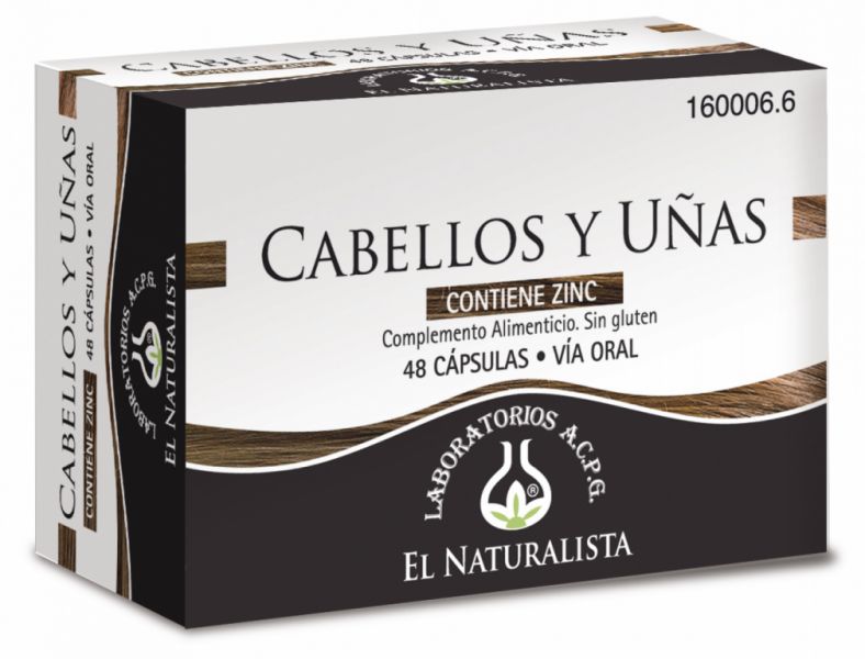 Cabello y Uñas 48 Cápsulas - EL NATURALISTA