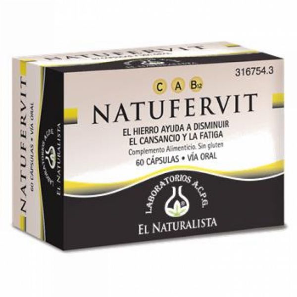 Naturfervit 60 Cápsulas - EL NATURALISTA