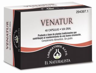 Comprar EL NATURALISTA Venatur 48 Cápsulas Por 10,14€