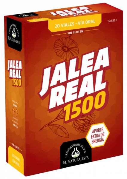 Jalea Real 1500 20 Viales Abre fácil