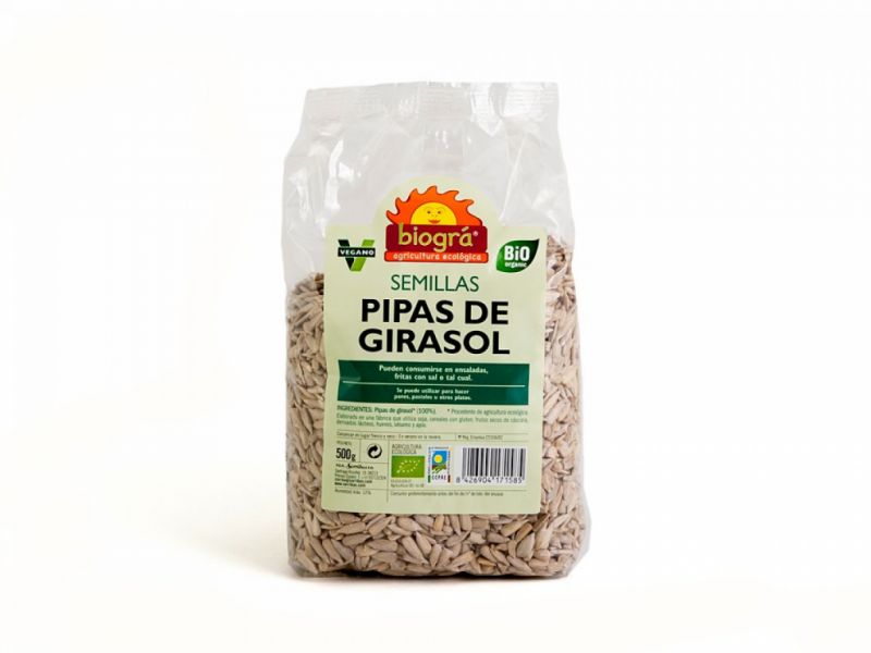 PEELED SUNFLOWER SEEDS 250 gr - SORRIBAS