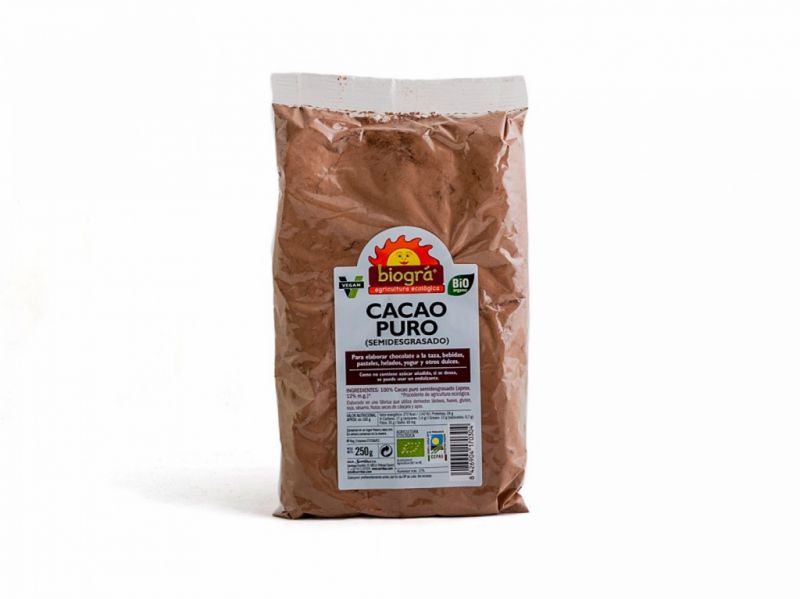 CACAO PURO ECO 250 gr - SORRIBAS