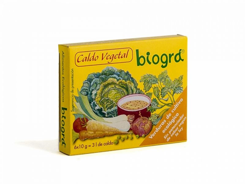 BOUILLON DE LÉGUMES CUBITES 66 gr - SORRIBAS