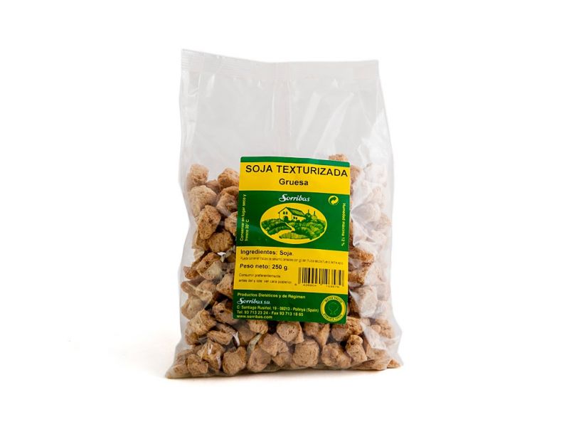 SAC DE SOJA TEXTURÉ ÉPAIS 250G - SORRIBAS