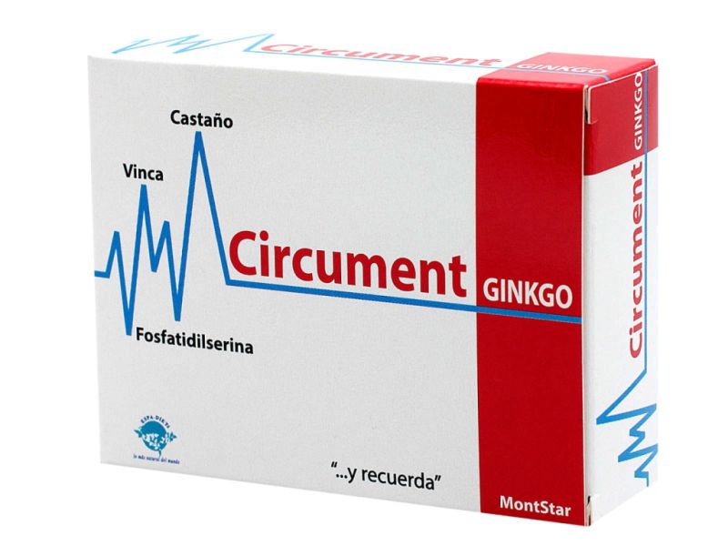 Circument Ginkgo 504 mg 45 Cápsulas - ESPADIET