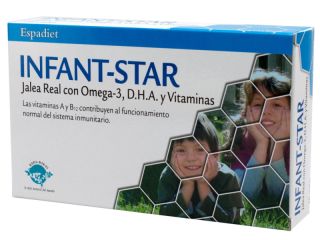 Kaufen ESPADIET Infan Jelly Omega 3 20 Fläschchen Von 21,70€