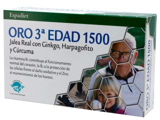 Comprar ESPADIET Oro 3ª Edad Jalea Real 1500 20 Viales Por 29,30€