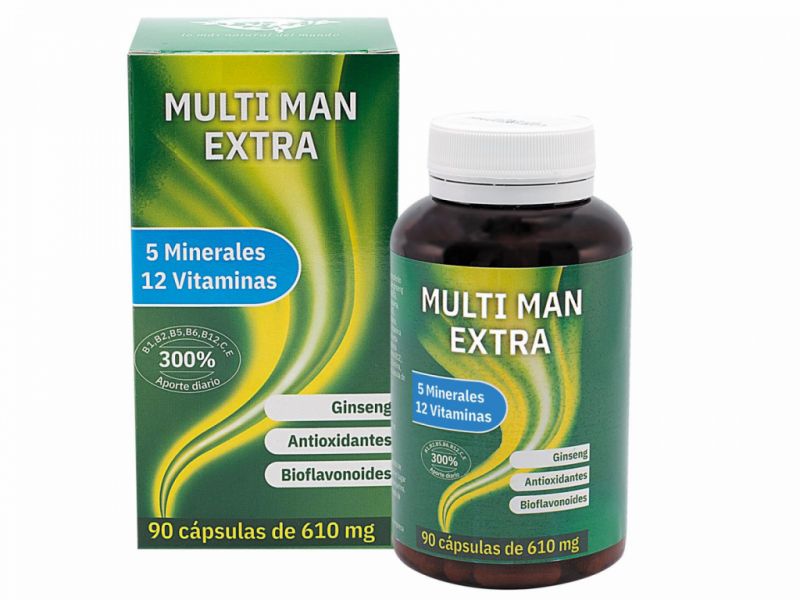 Multi Man Extra 90 Capsules - ESPADIET