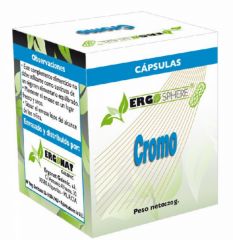 Comprar ERGOSPHERE Cromo 50 Cápsulas Por 14,36€