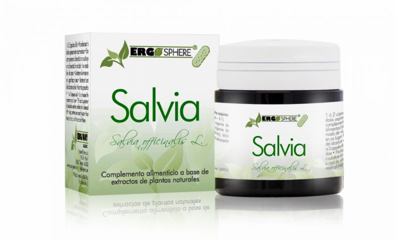 Fitogranuli di Salvia 45 Capsule - ERGOSPHERE