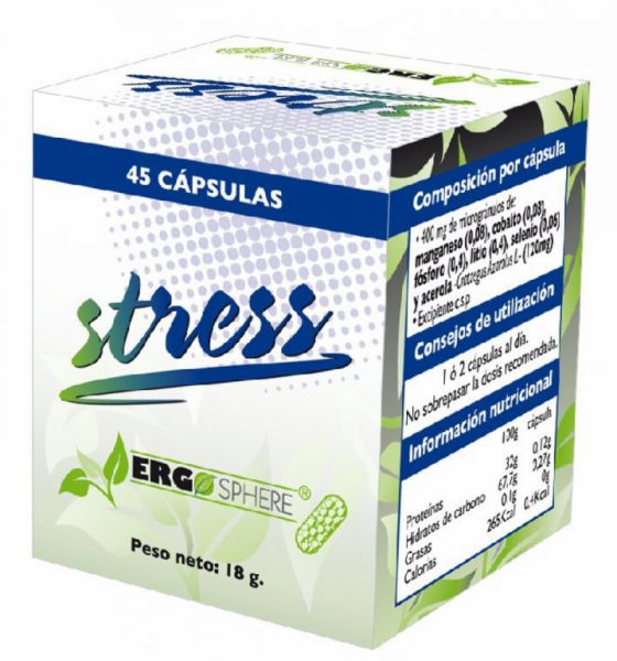 Ergosfeer Stress 45 capsules - ERGOSPHERE