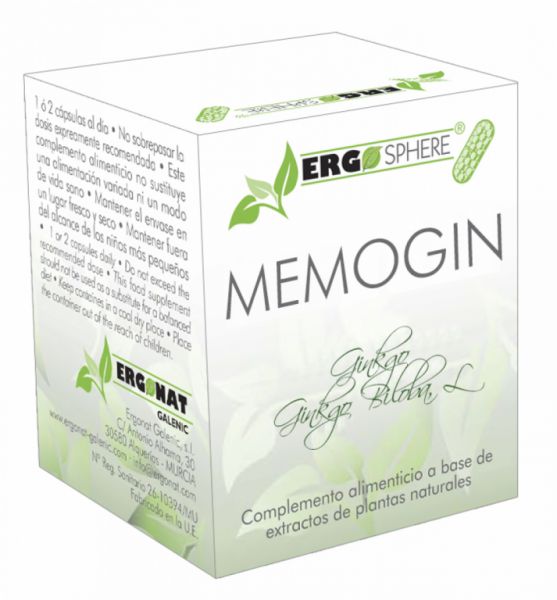 Memogin Ginkgo Phytogrànuls 45 Càpsules